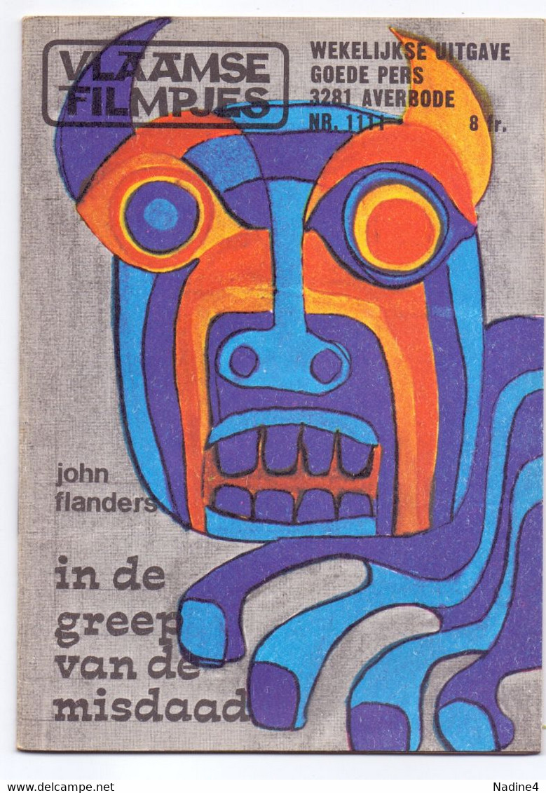 Tijdschrift Vlaamse Vlaamsche Filmpjes - N°1111 - In De Greep Van De Misdaad - John Flanders - Kids
