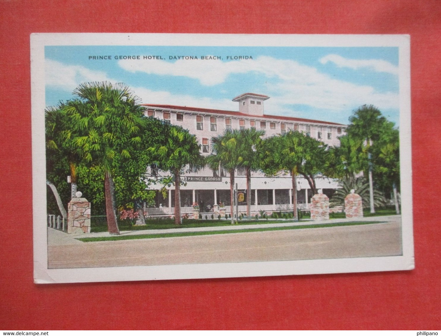 Prince George Hotel.   Daytona Beach Florida >  Ref 5864 - Daytona