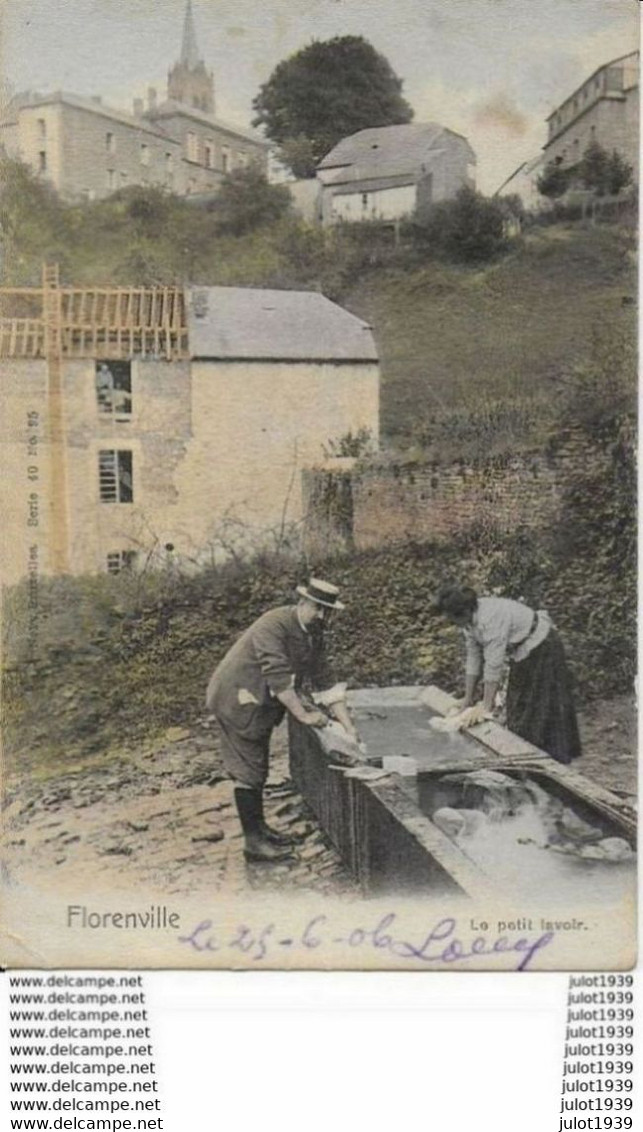 FLORENVILLE ..-- Nels 40 , N° 95 Couleur . Le Petit LAVOIR . Vers BXL ( Melle Lucyle LACROIX ) . Voir Verso . - Florenville