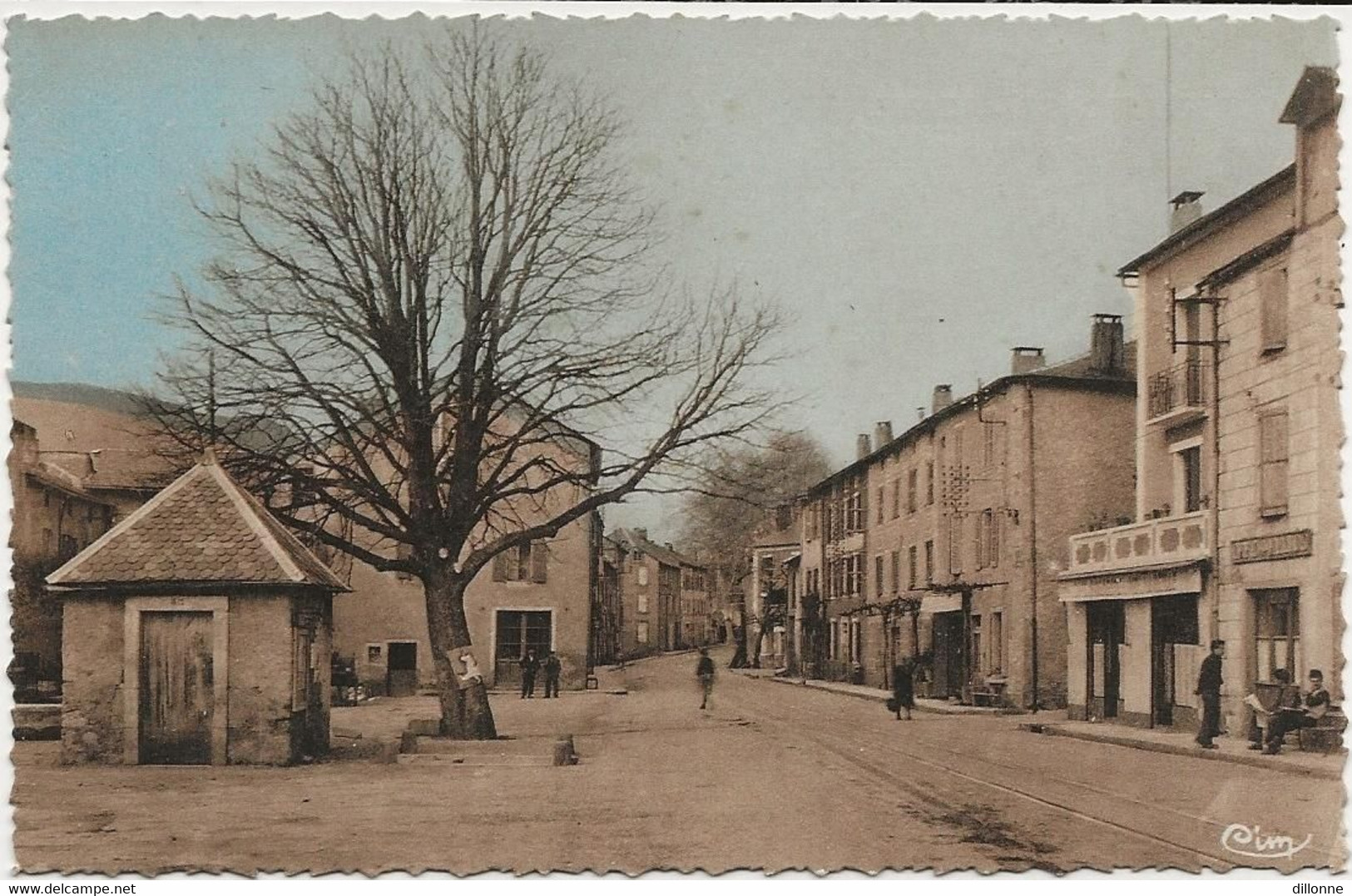 D 81  VIANE PIERRE SEGADE   Lot De 2 Cartes  Rue Principale Avenue De La Gare Quartier De L'Eglise - Alban