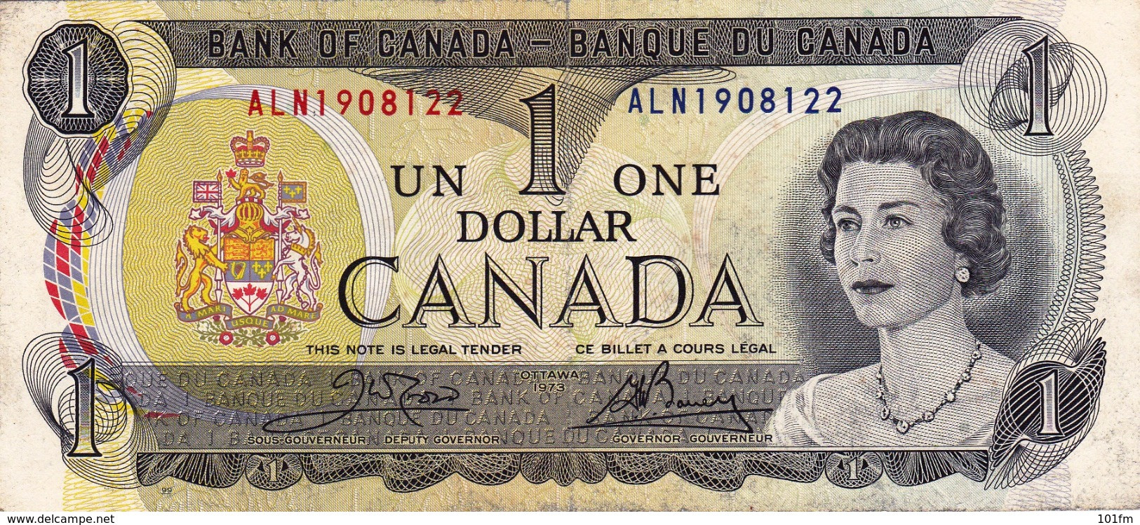 CANADA 1 DOLLAR 1973 - Canada