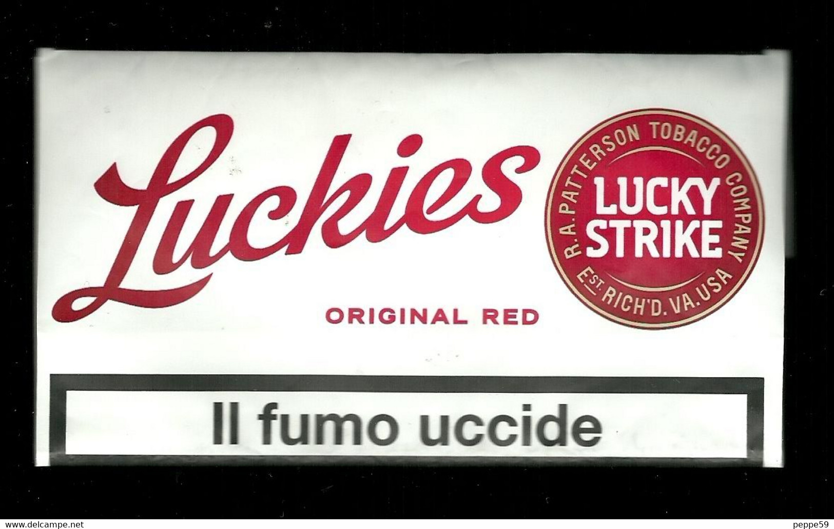 Busta Di Tabacco (Vuota) - Luckies - Etiquetas