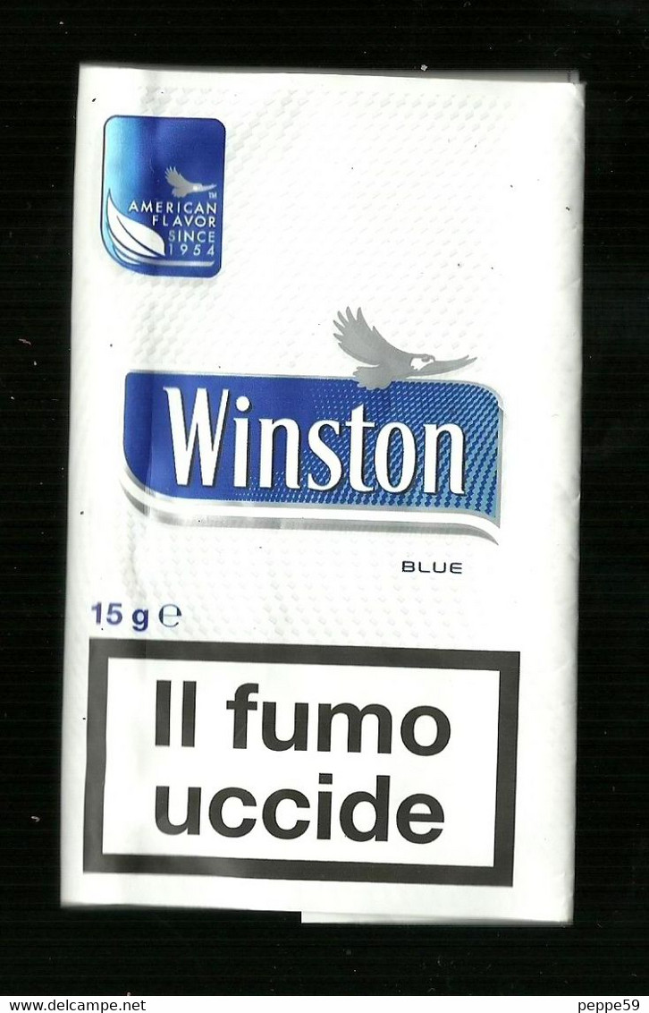 Busta Di Tabacco (Vuota) - Winston Da 15g - Labels