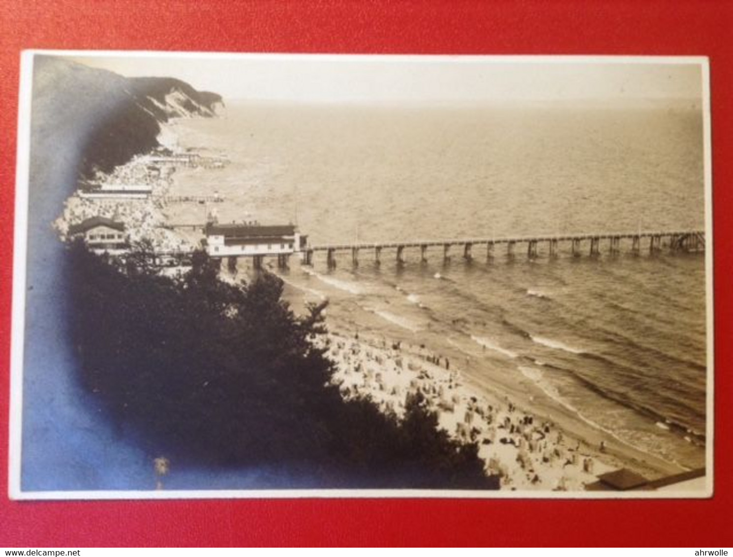 AK Insel Sellin Auf Rügen Strand Steg Ca. 1920 - Sellin