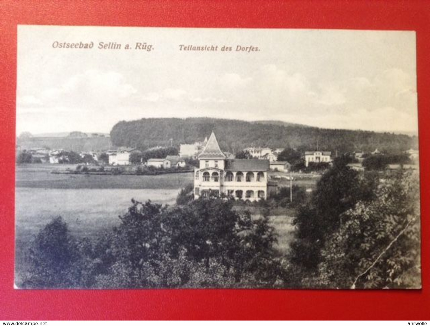 AK Insel Ostseebad Sellin Auf Rügen Teilansicht Des Dorfes Villa Ca. 1920 - Sellin