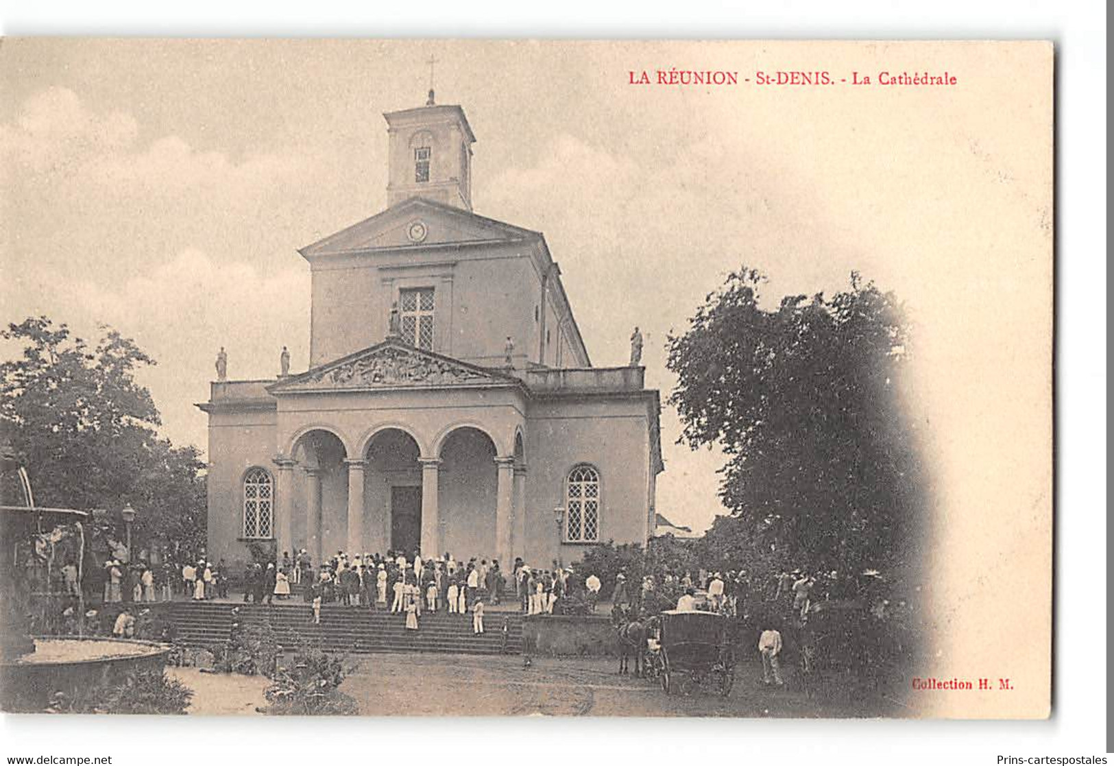 CPA Reunion St Denis La Cathedrale - Saint Denis