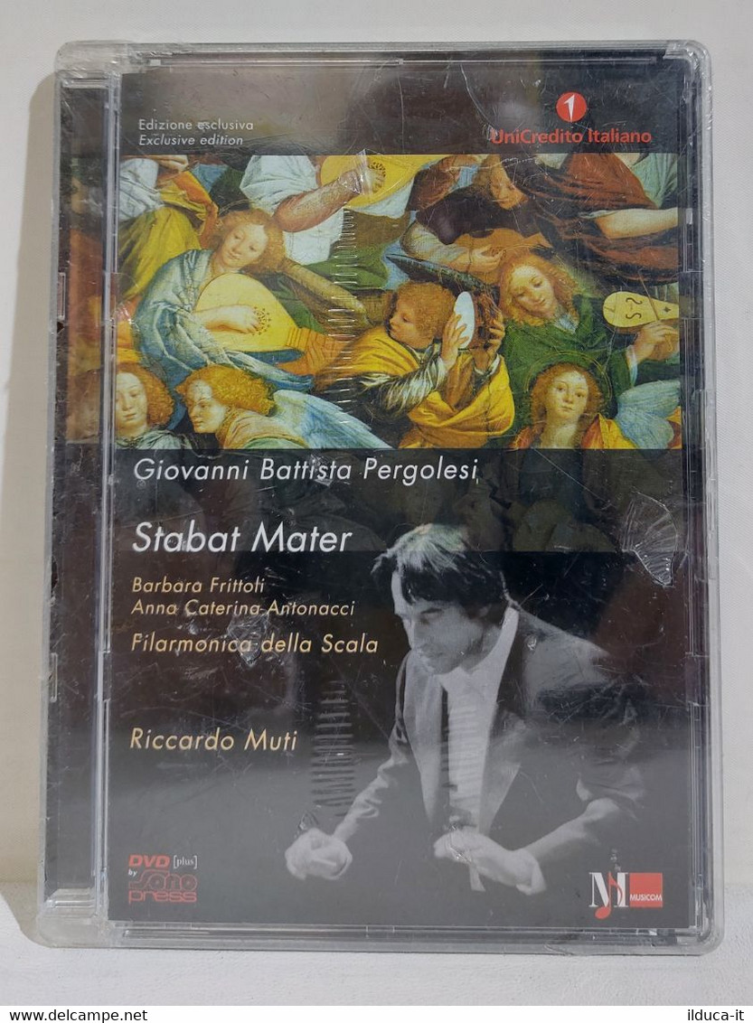 I109555 DVD - Pergolesi - STABAT MATER - Riccardo Muti 2000 - Concert & Music