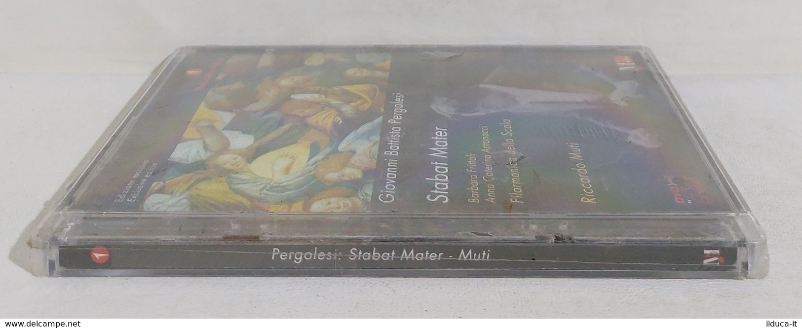 I109555 DVD - Pergolesi - STABAT MATER - Riccardo Muti 2000 - Concert En Muziek