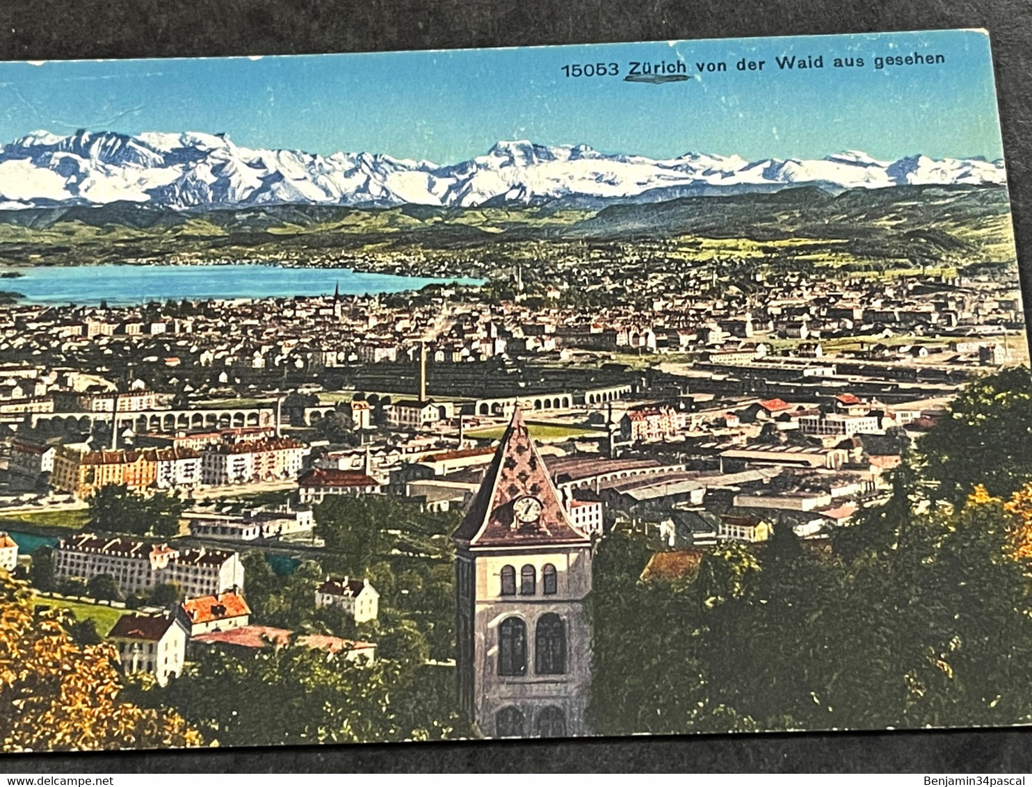 Cpa Suisse - Zurich Von Der Wald Aus Gesehen - Wald