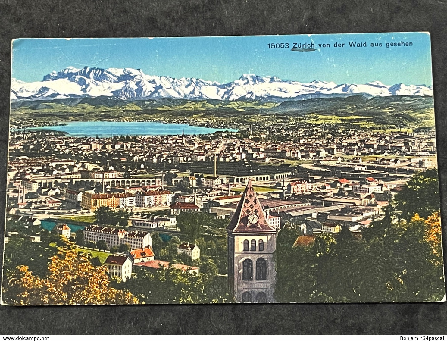 Cpa Suisse - Zurich Von der Wald aus gesehen