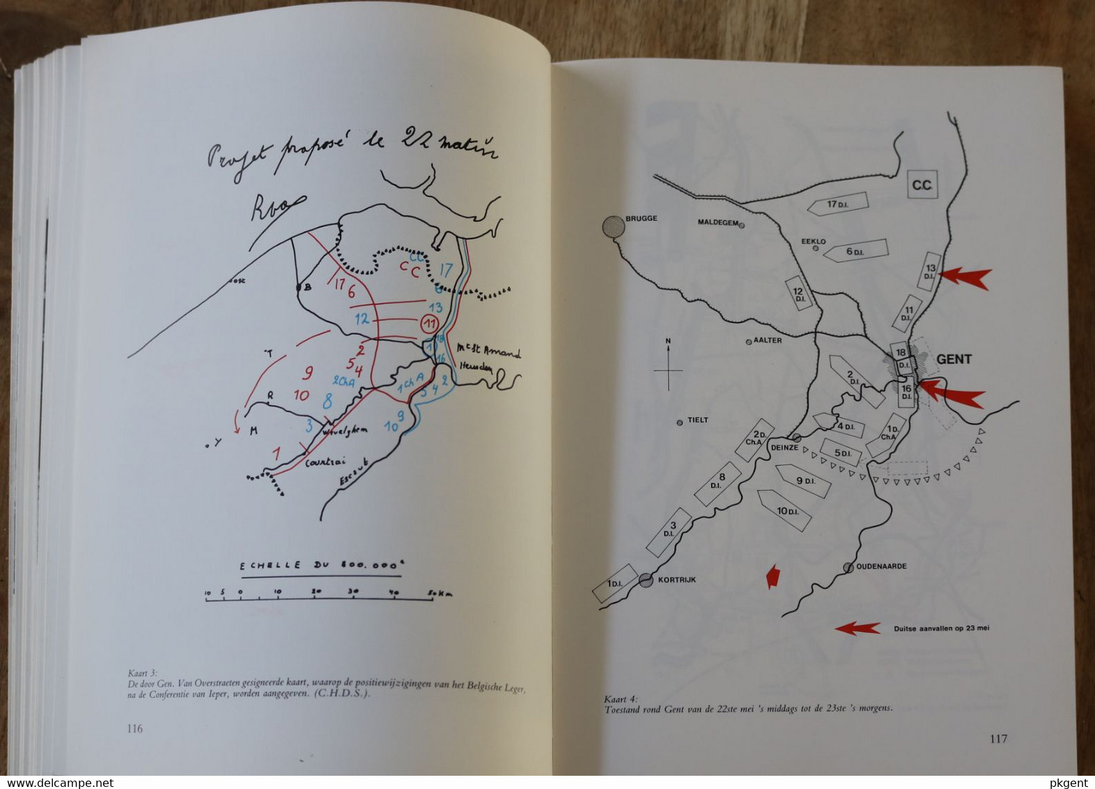 Gent Mei 1940 - Geography