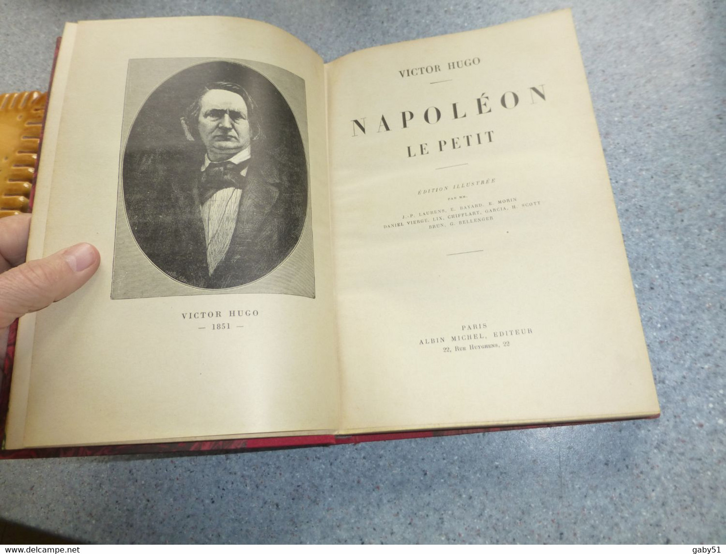 Victor Hugo, Napoléon Le Petit, Albin Michel, Beau Livre Relié   ; L15 - 1801-1900