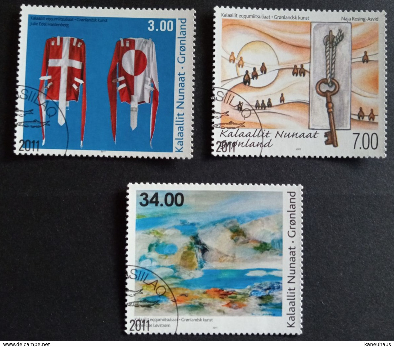 2011 Michel Nr. 590-592 Gestempelt - Used Stamps