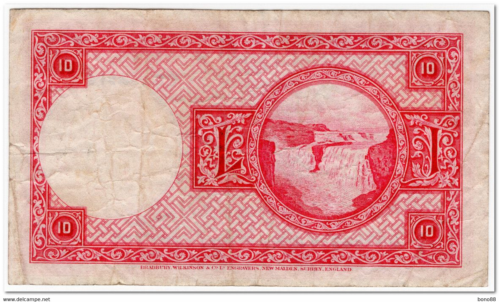 ICELAND,10 KRONUR,1928,P.33B,SIGN8,F+ - Islanda