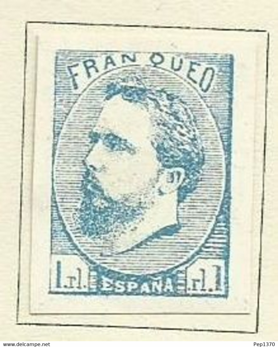 ESPAÑA 1873 - GUERRA CARLISTA - VASCONGADAS Y NAVARRA - EDIFIL Nº 156 - Oblitérés