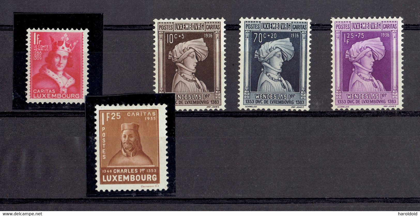 LUXEMBOURG - LOT TP N°246 XX - N°280 XX - N°292 X - Autres & Non Classés