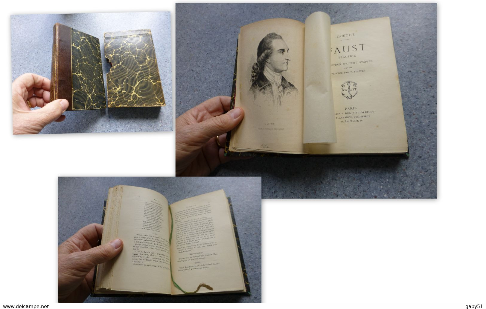 Faust, Traduction De Stapfer, Librairie Des Bibliophiles, Dans Son Coffret, Superbe   ; L15 - 1801-1900