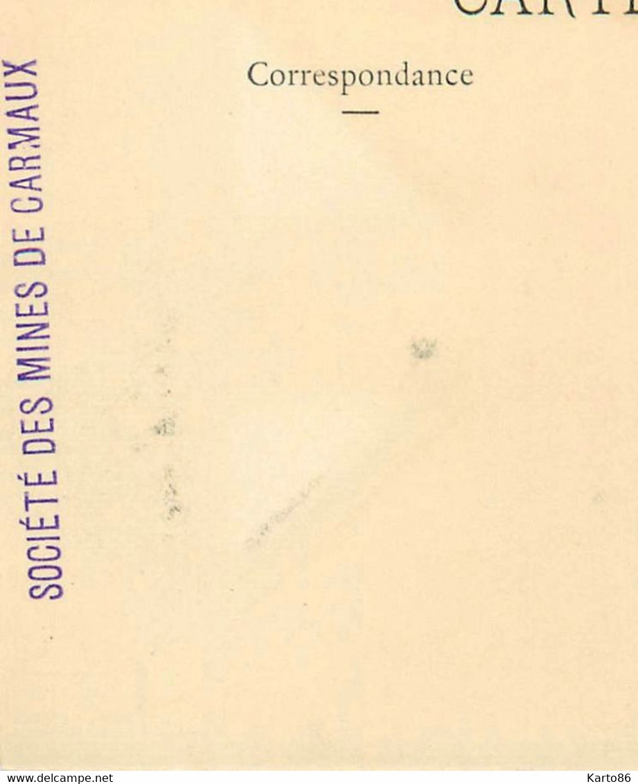 Carmaux * Les Mines , Puits De La Tronquié * Mine Mineurs * PUB Au Dos , Société Des Mines De Carmaux - Carmaux