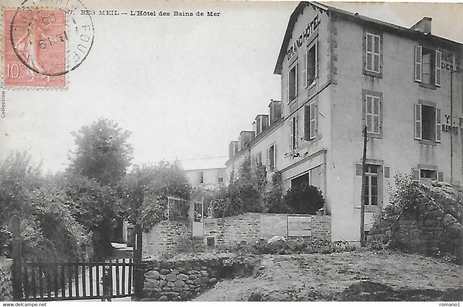 29)    BEG MEIL  - L' Hôtel Des Bains De Mer - Beg Meil