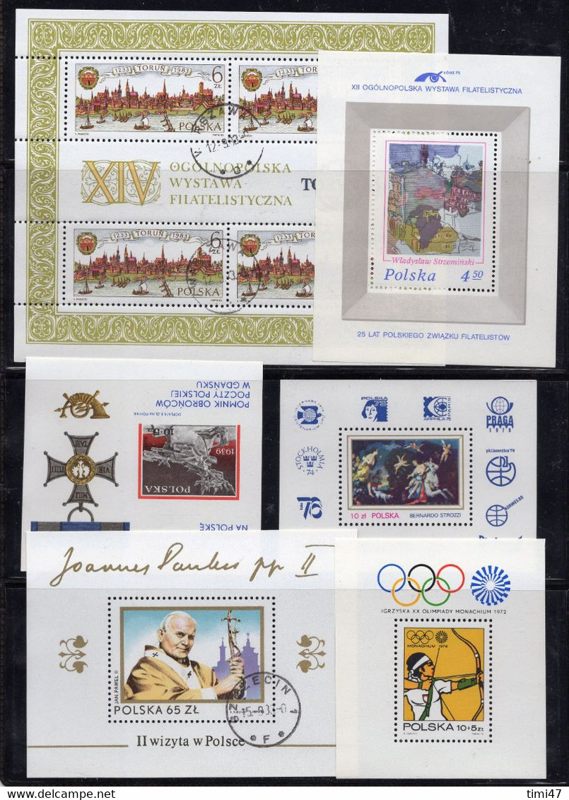 D164  /  Pologne 1959-1981 Neufs XX / Obl. - Collections