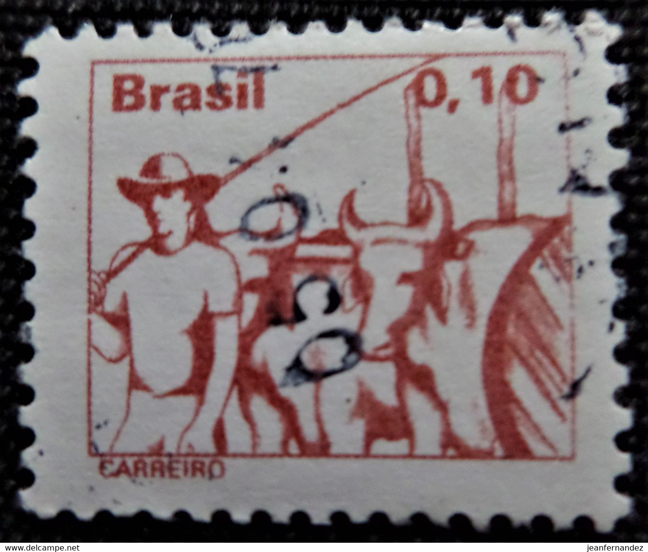 Timbre Du Brésil 1977 Occupations  Stampworld N° 1600 - Oblitérés