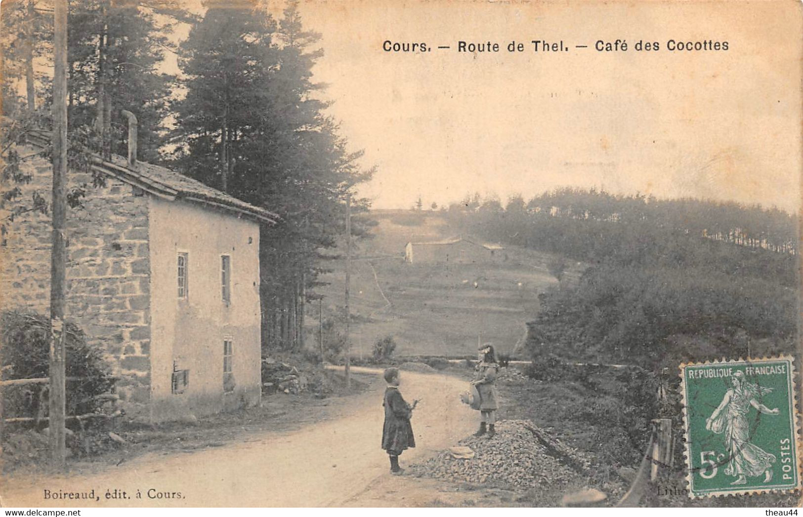 ¤¤    -    COURS   -  Route De Thel    -   Café Des Cocottes   -   ¤¤ - Cours-la-Ville