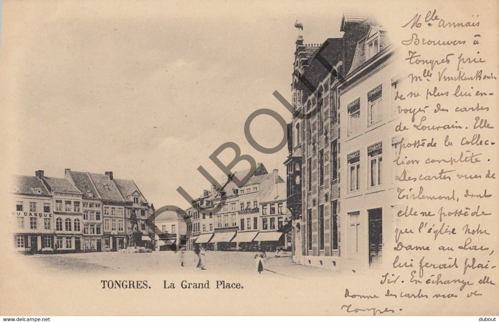 Postkaarte/Carte Postale - Tongres - La Grand Place (C2824) - Tongeren