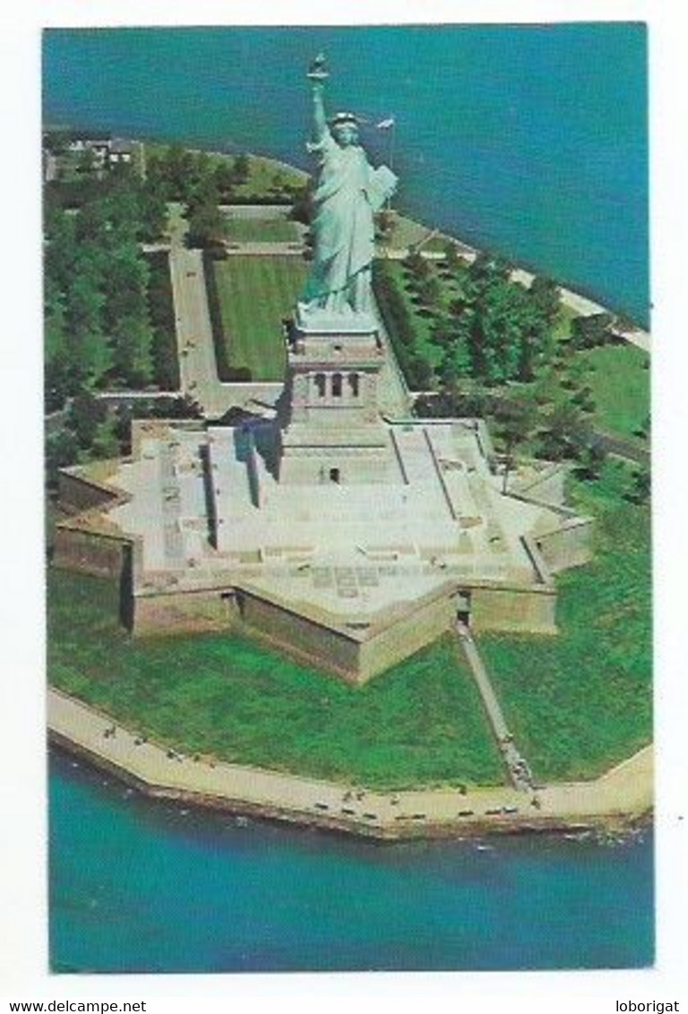 STATUE OF LIBERTY NATIONAL MONUMENT.-  NEW YORK CITY.- ( U.S.A. ) - Freiheitsstatue