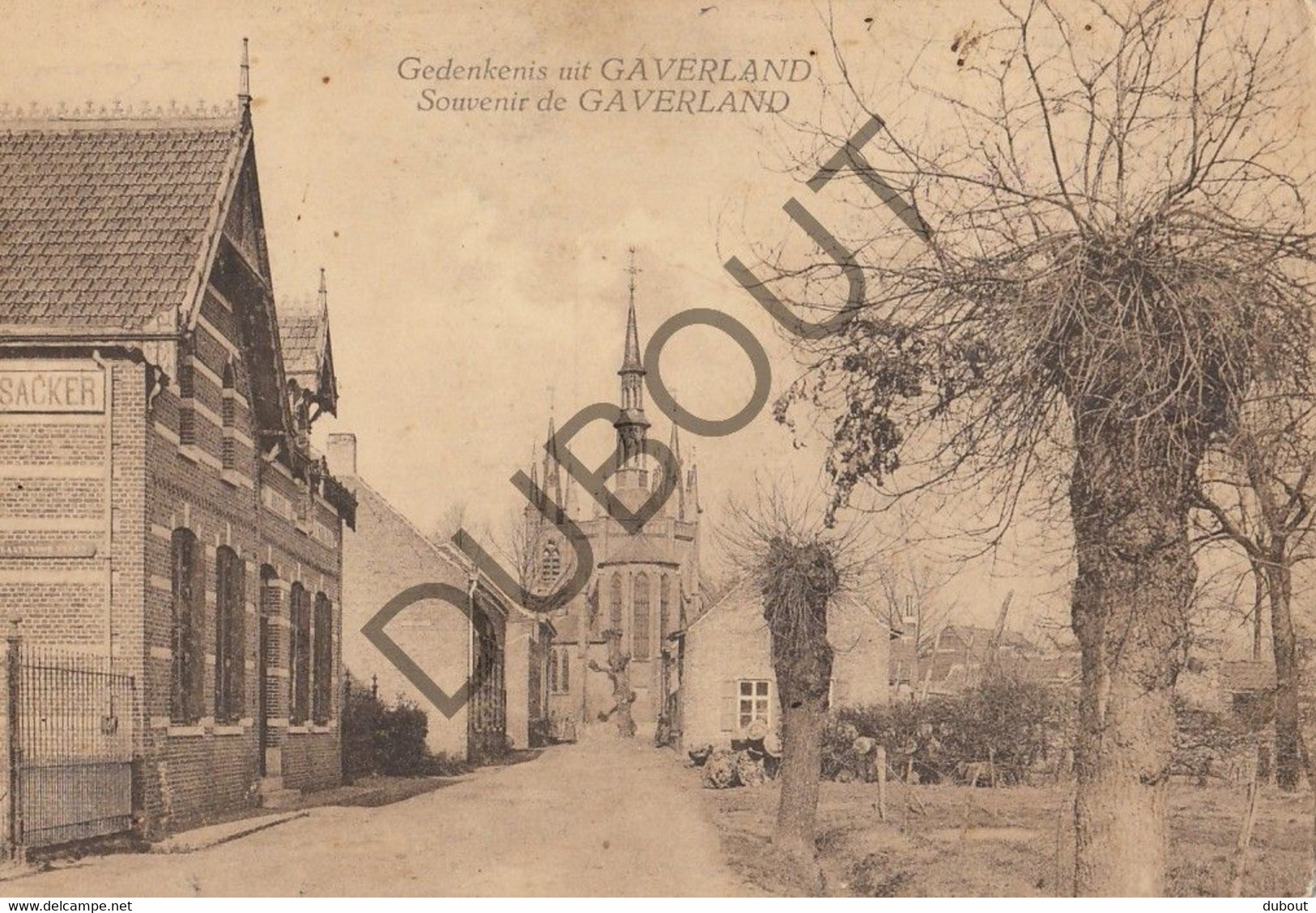 Postkaarte/Carte Postale - MELSELE - Gedenkenis Uit Gaverland (C2781) - Beveren-Waas