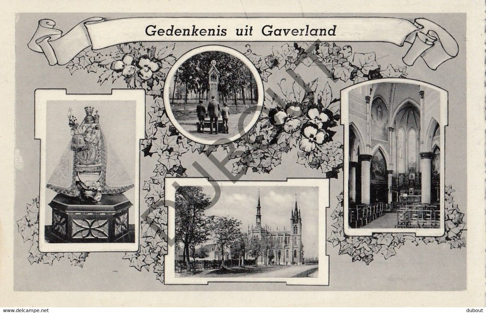 Postkaarte/Carte Postale - MELSELE - Gedenkenis Uit Gaverland (C2737) - Beveren-Waas
