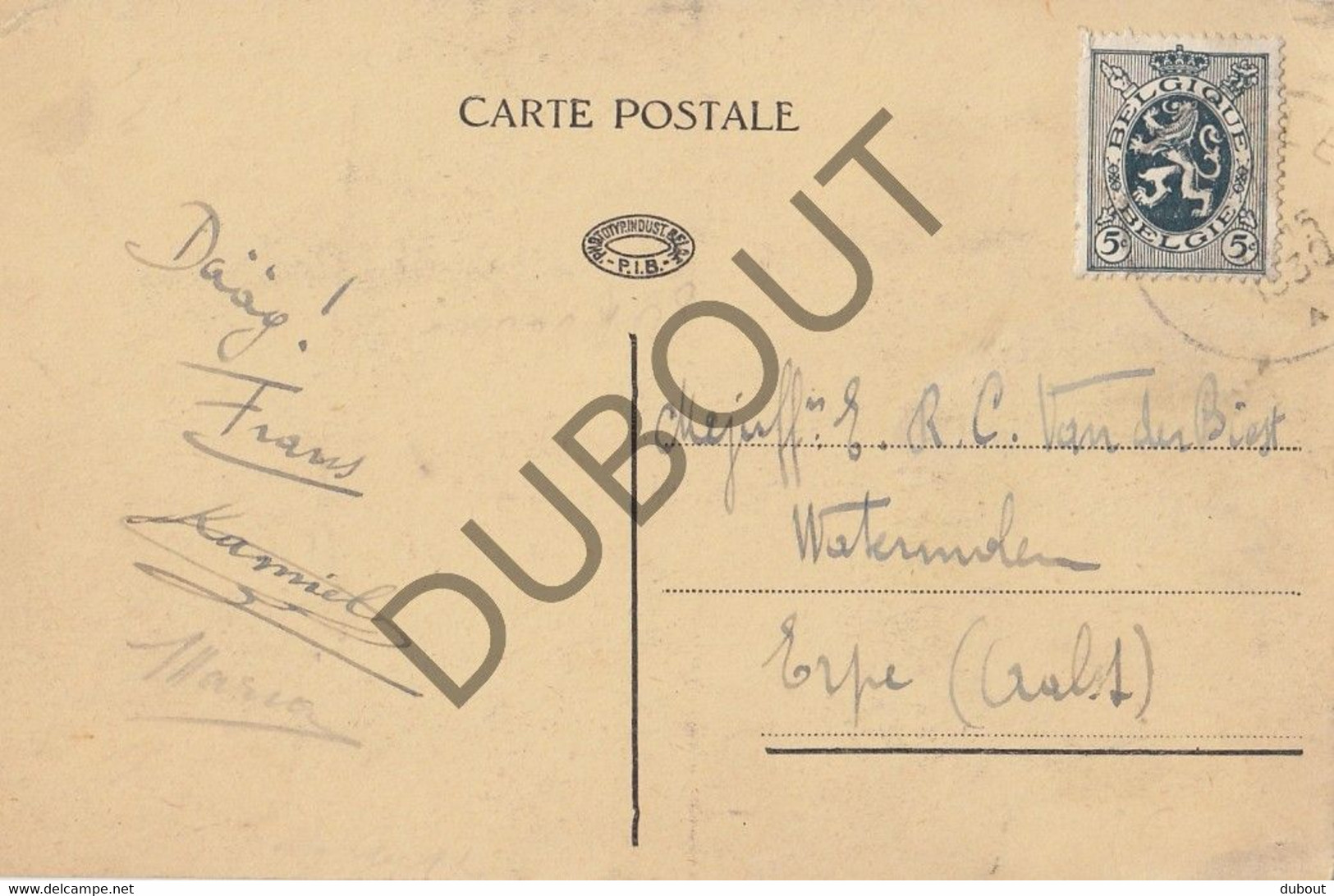 Postkaarte/Carte Postale - MELSELE - Gedenkenis Uit Gaverland (C2768) - Beveren-Waas