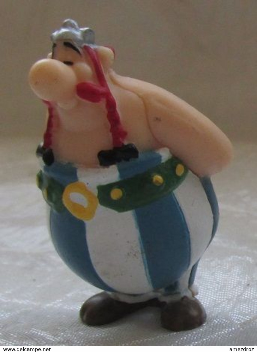 Collection Astérix 1999 - Mini Obélix Plastoy Bleue Clair 4,1 Cm (14) - Astérix & Obélix