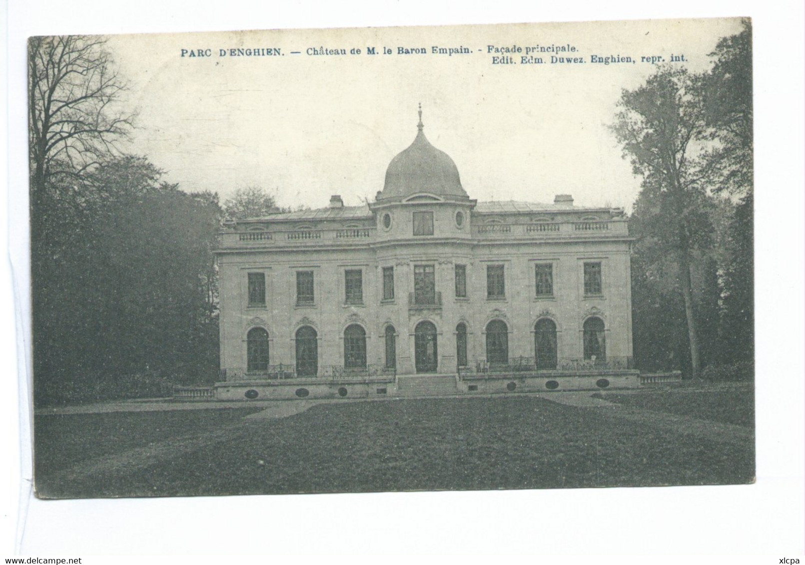 Enghien  Parc  Château De M. Le Baron Empain - Enghien - Edingen