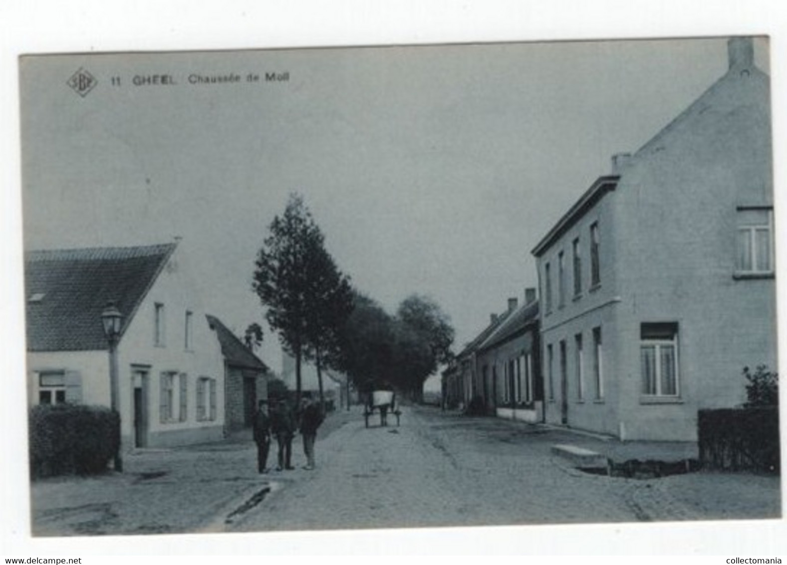 1 Oude Postkaart GHEEL Geel Steenweg Op Mol - Wuustwezel