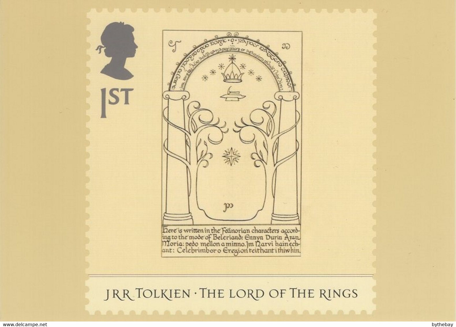 Great Britain 2004 PHQ Card Sc 2189 1st Doors Of Durin The Lord Of The Rings - PHQ Karten