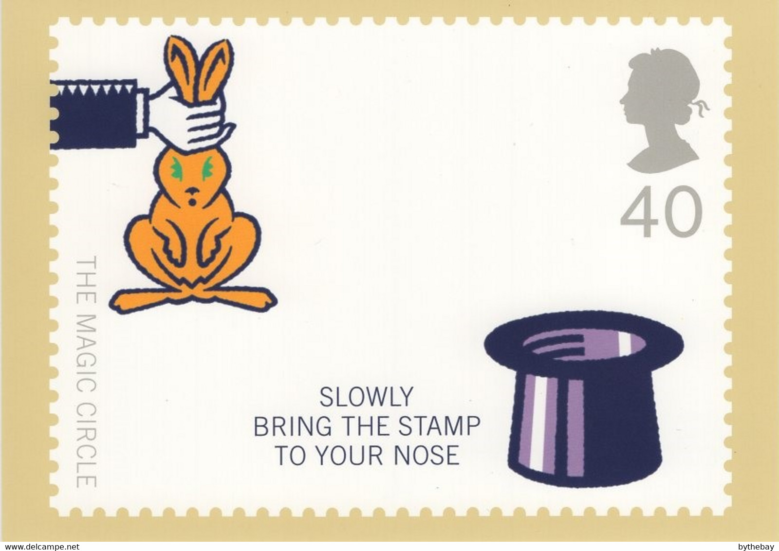 Great Britain 2005 PHQ Card Sc 2274 40p Rabbit Out Of Hat Magic Tricks - PHQ Cards