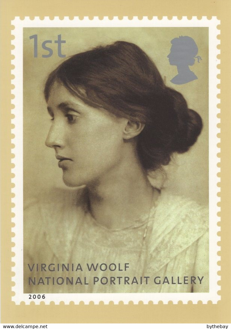Great Britain 2006 PHQ Card Sc 2388 1st Virginia Woolf - Tarjetas PHQ