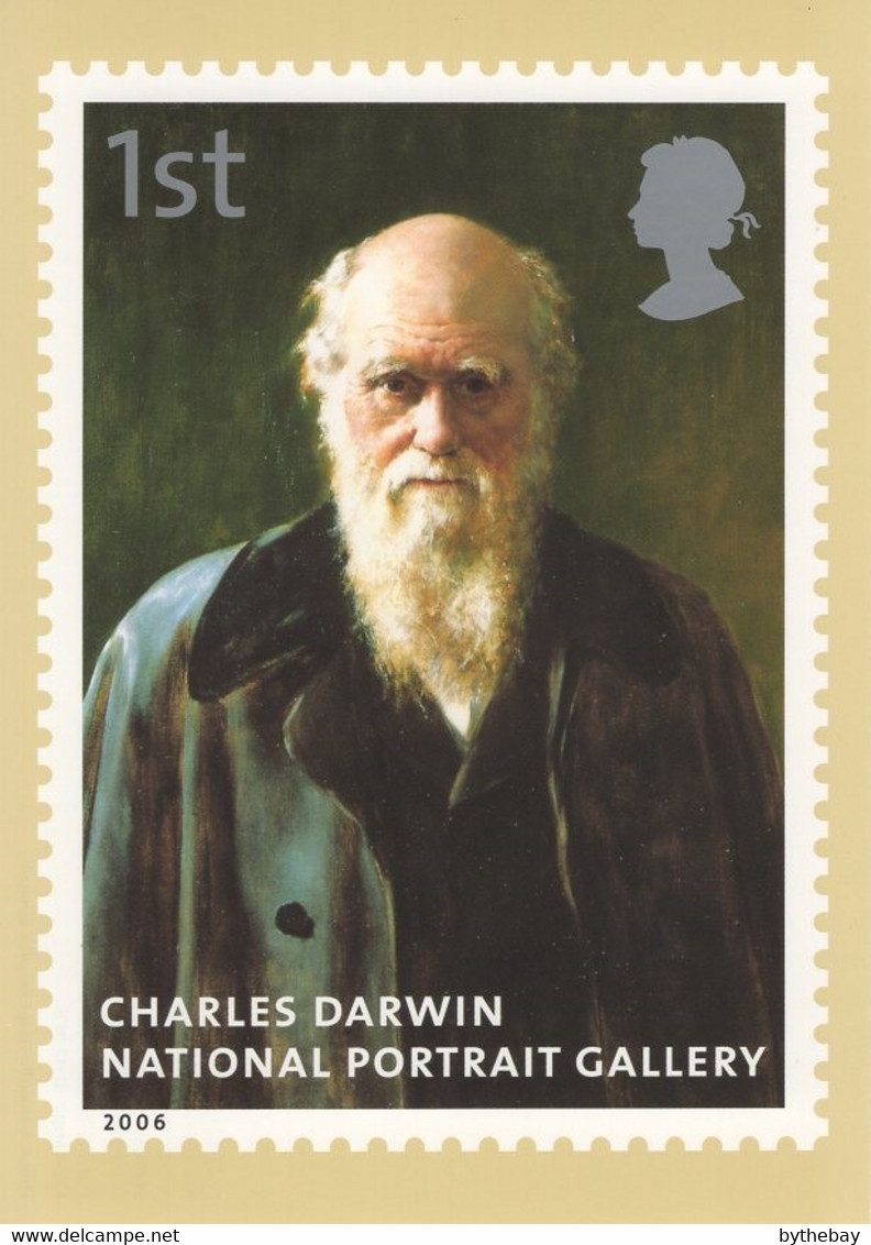 Great Britain 2006 PHQ Card Sc 2393 1st Charles Darwin - PHQ Karten