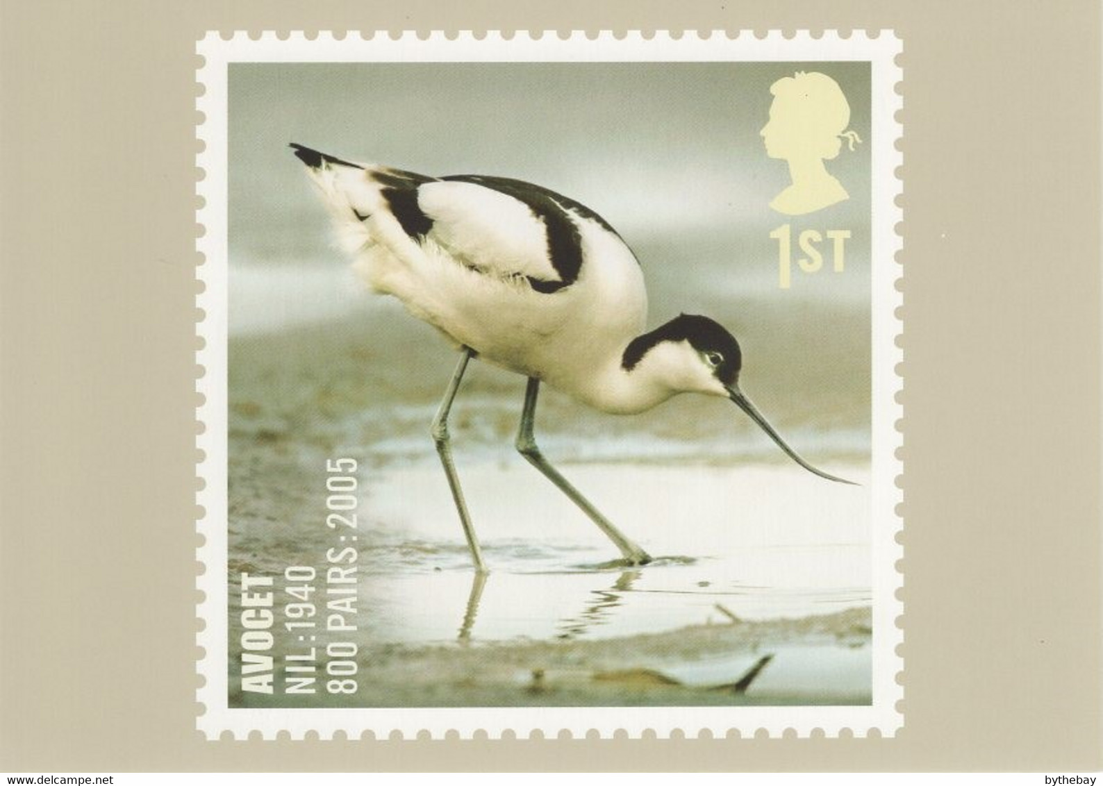 Great Britain 2007 PHQ Card Sc 2503 1st Avocet - Tarjetas PHQ