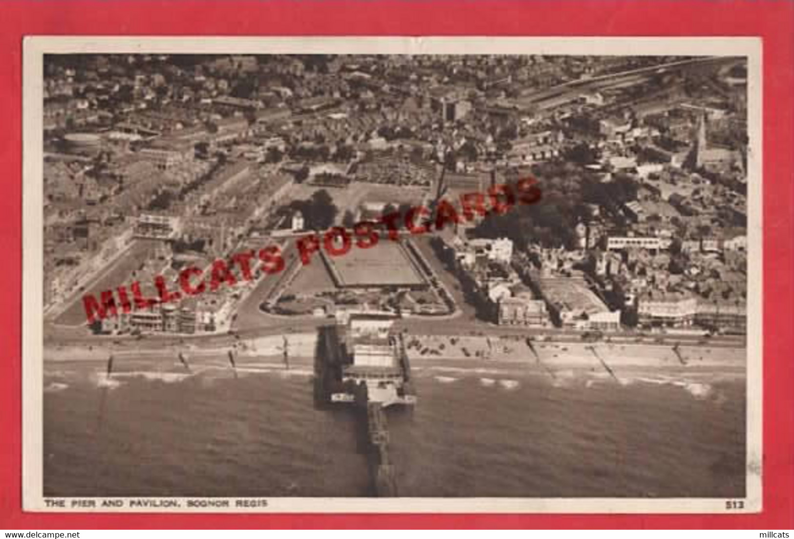 SUSSEX   BOGNOR REGIS  PIER AND PAVILION   AERIAL VIEW - Bognor Regis