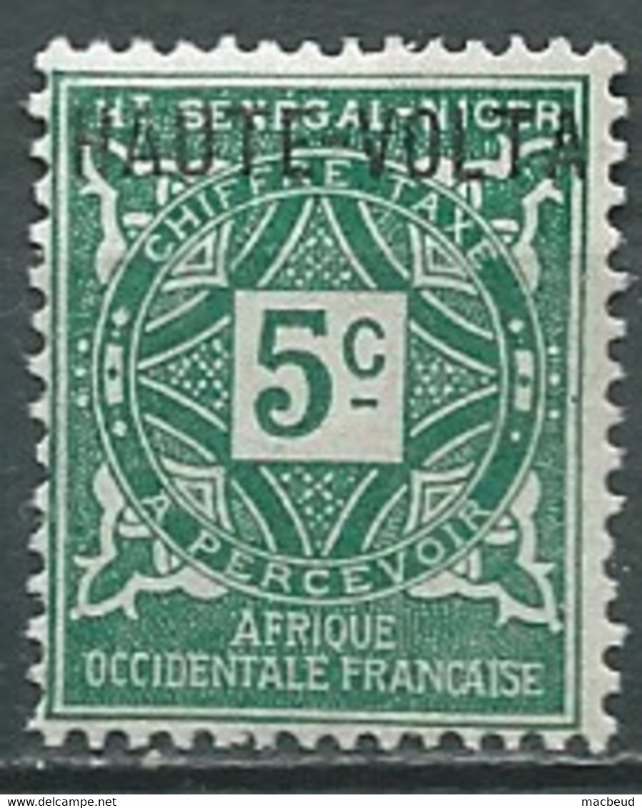 Haute Volta - Taxe  - Yvert N° 11   **     -  Aab 29810 - Segnatasse