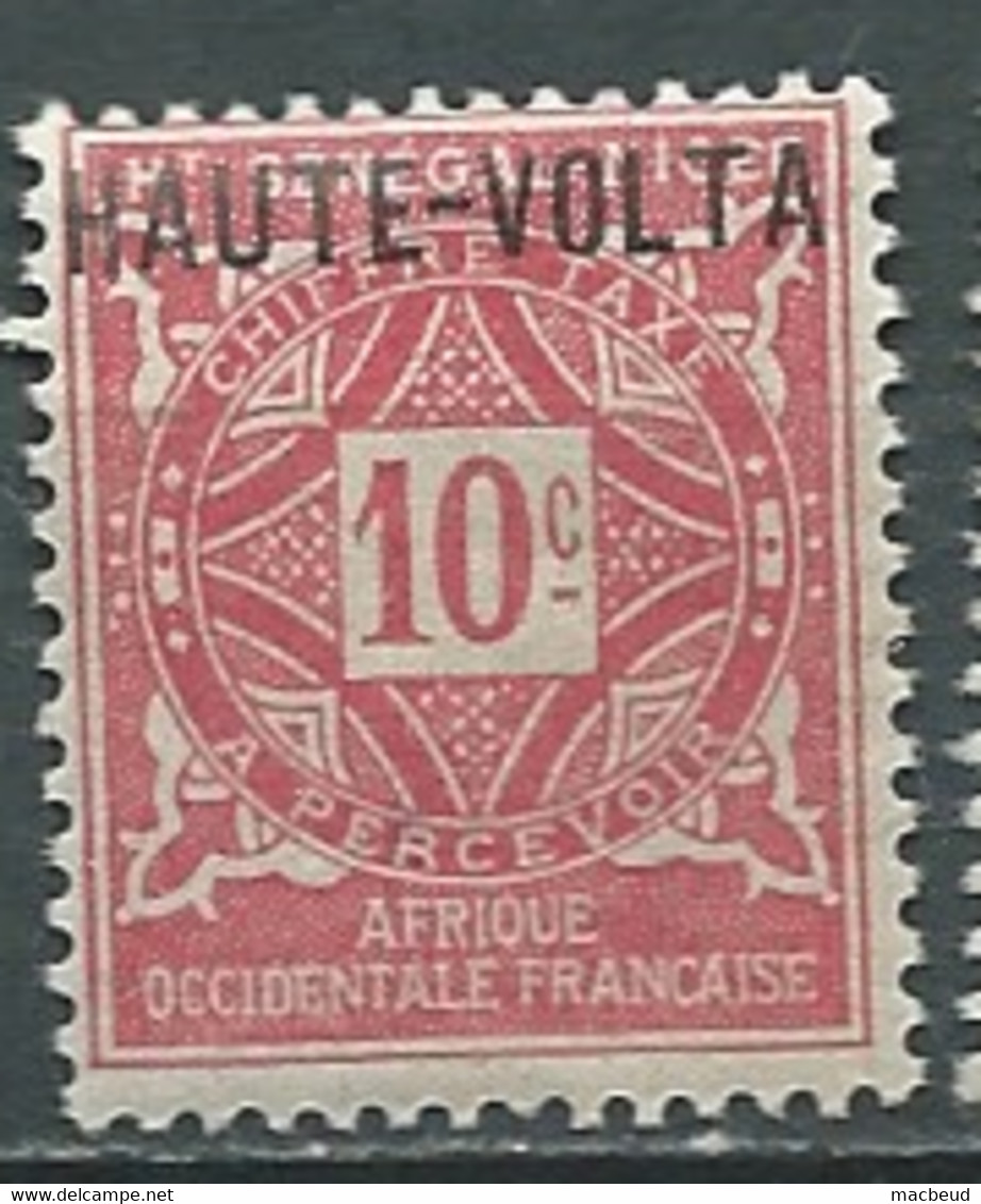 Haute Volta - Taxe  - Yvert N° 12   **     -  Aab 29811 - Segnatasse