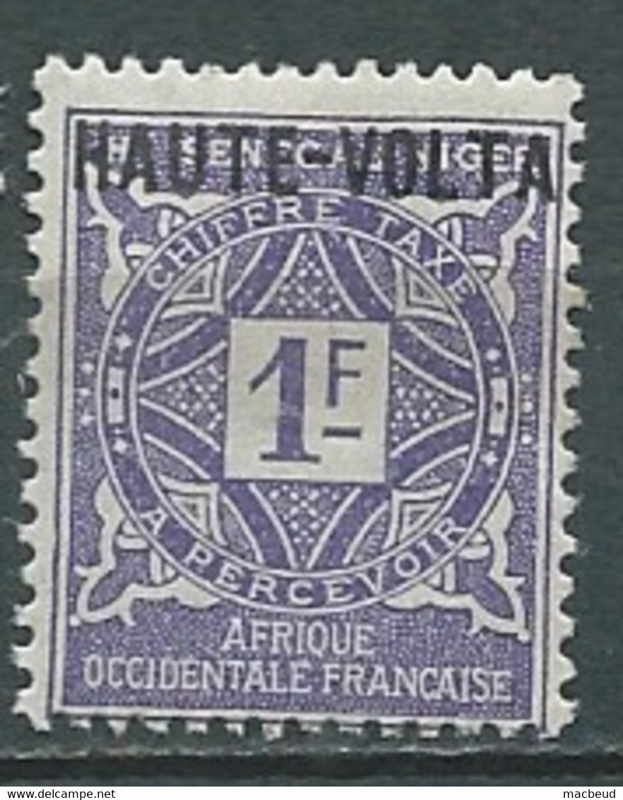 Haute Volta - Taxe  - Yvert N° 18  **     -  Aab 29813 - Strafport