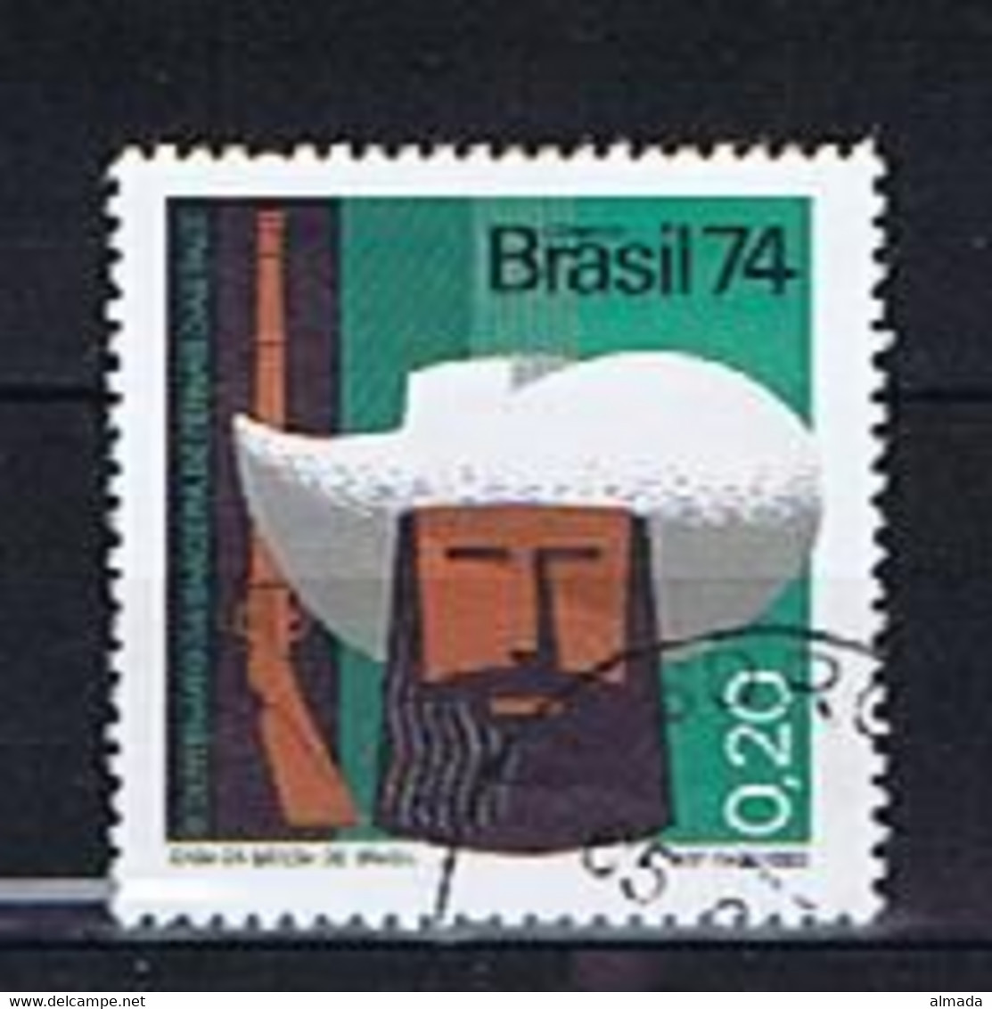 Brasil, Brasilien 1974: Michel 1443 Used, Gestempelt - Oblitérés