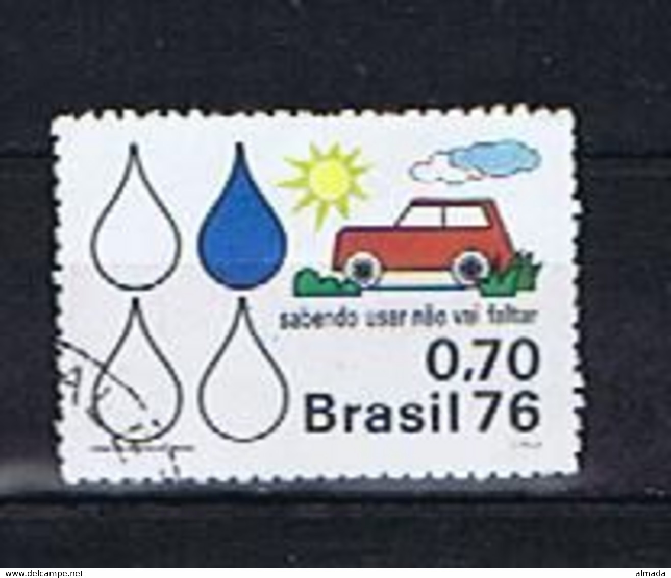 Brasil, Brasilien 1976: Michel 1520 Used, Gestempelt - Oblitérés