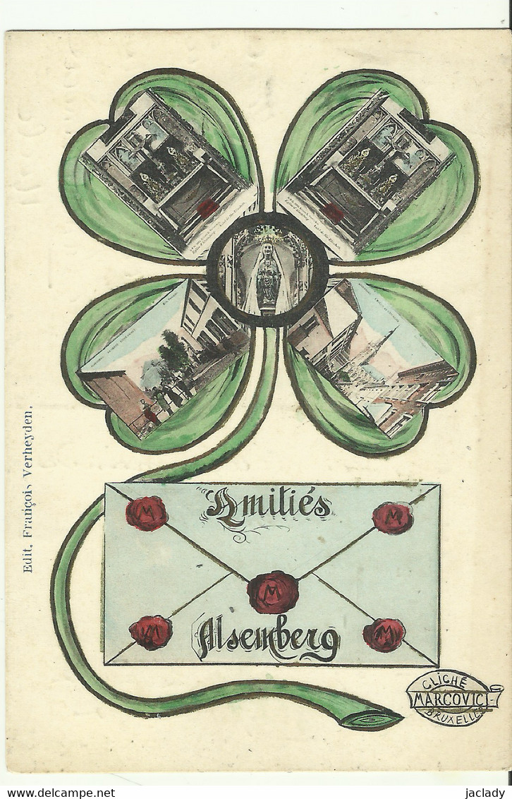 Amitiés - Alsemberg   (2 Scans) - Beersel