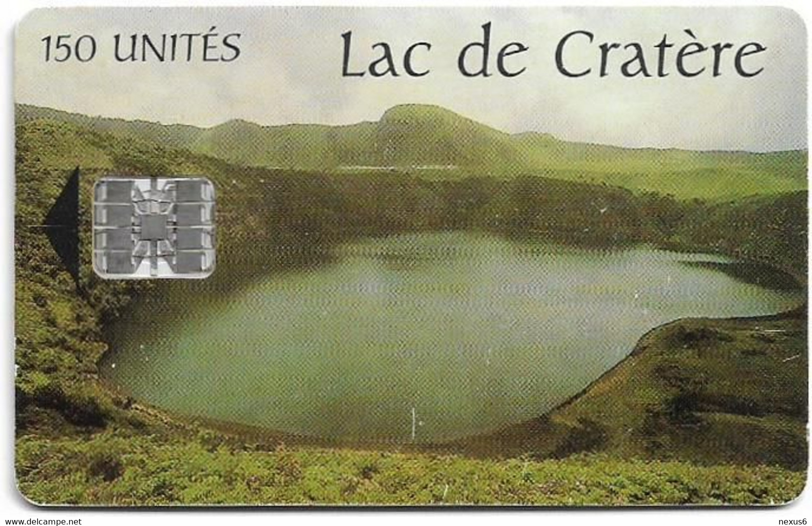 Cameroon - Camtel - Lac De Cratère, SC7, 150Units, Used - Kameroen