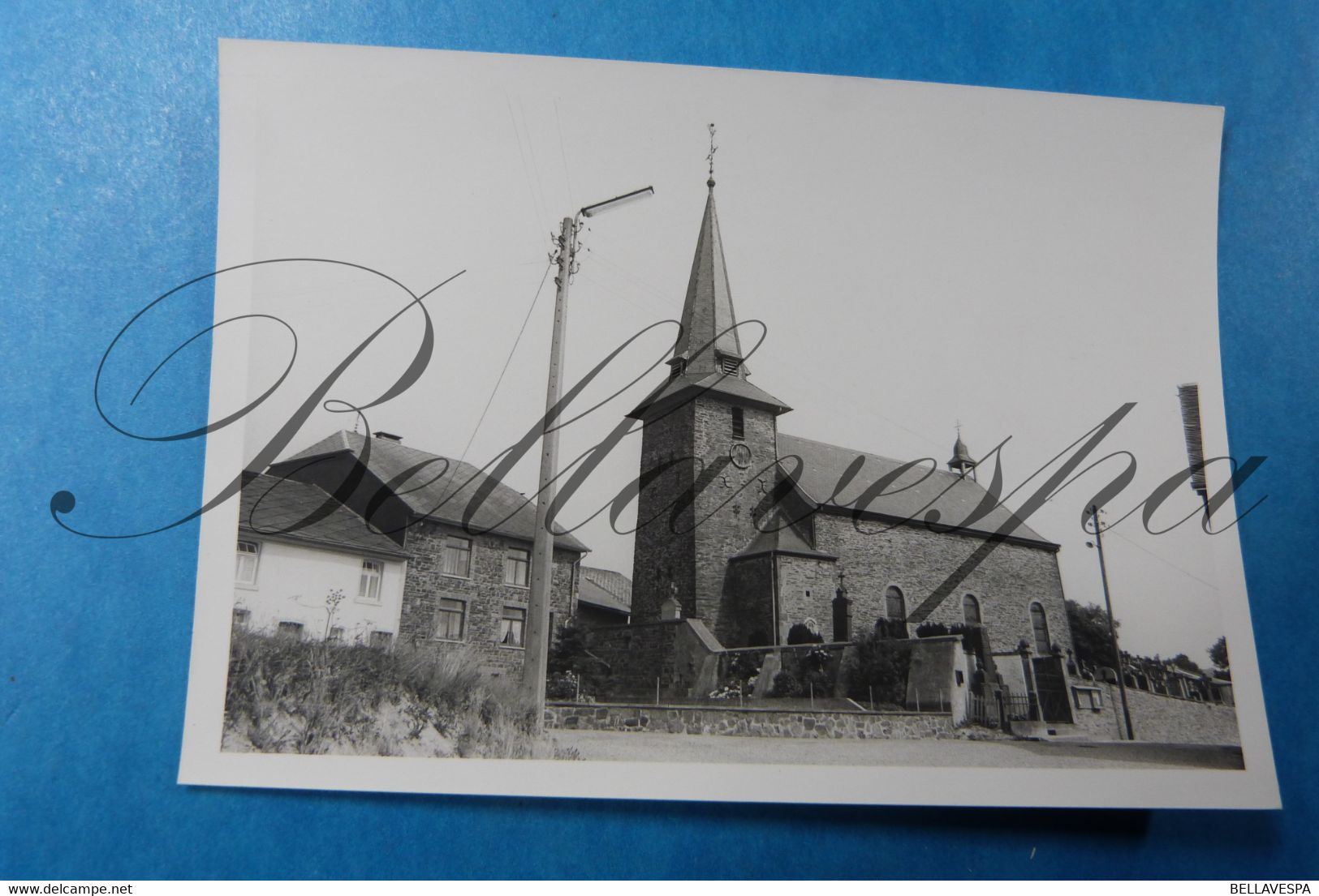 Thommen Espeler Eglise St. Walric.  Privaat Opname Photo Prive,pris 31/07/1975 - Burg-Reuland