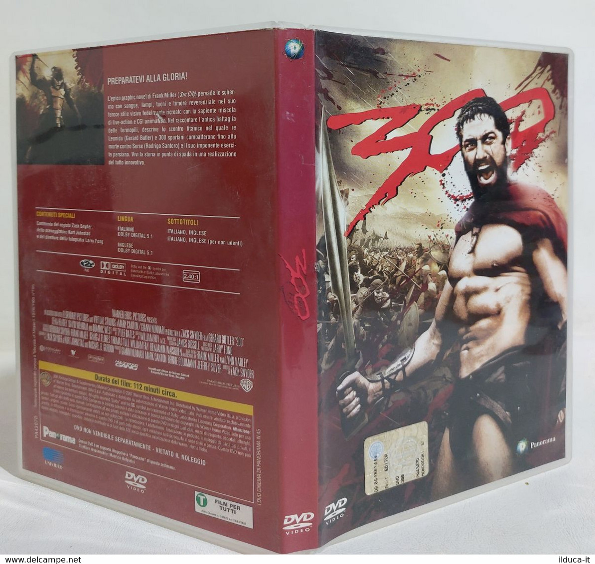 I109624 DVD - 300 - Di Zack Snyder - Gerard Butler, Lena Headey 2006 - Action, Aventure