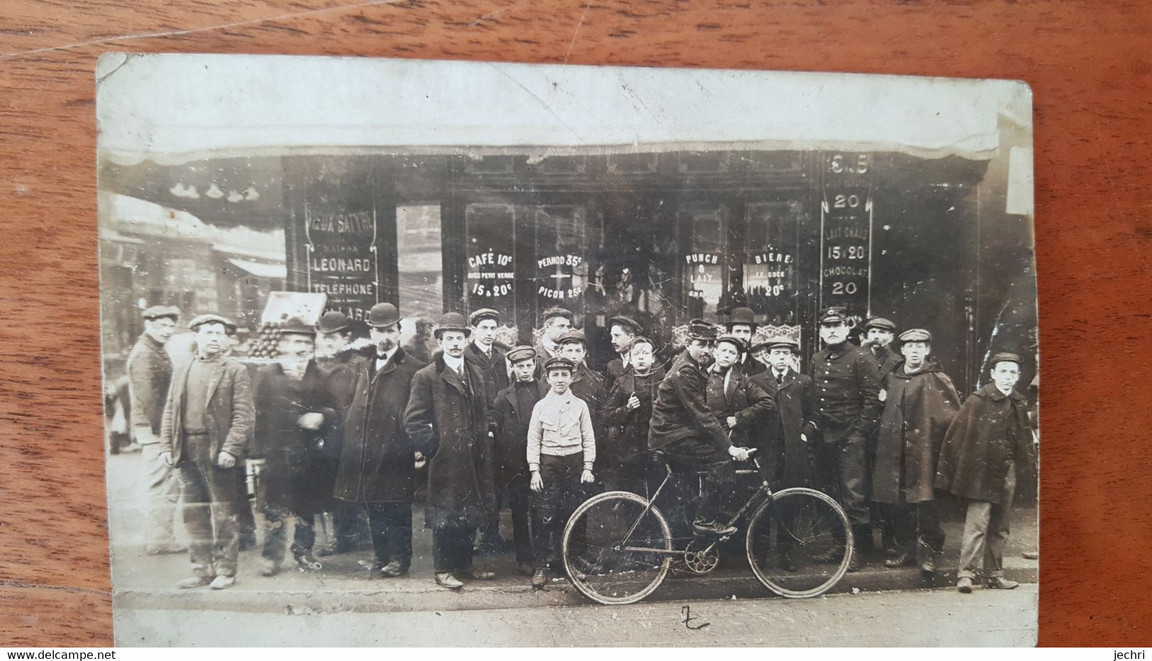 Carte Photo , Commerce à Situer , Maison Leonard , Paris ? - Restaurants